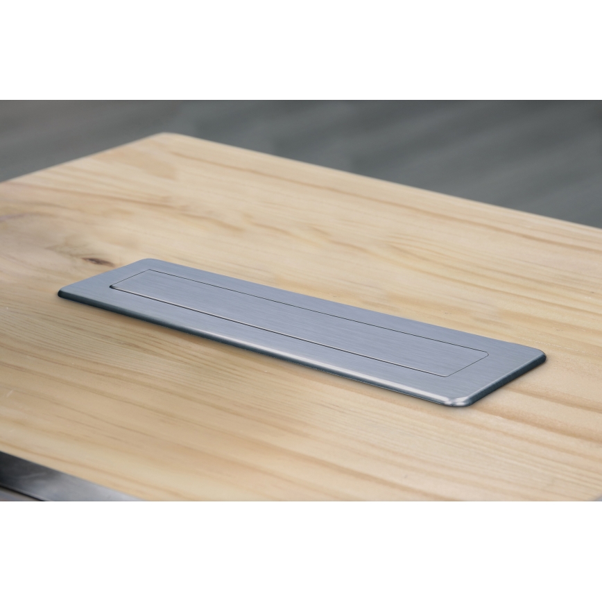 Zásuvkový stĺpik pre dosku stola 3x230V + USB-A + USB-C