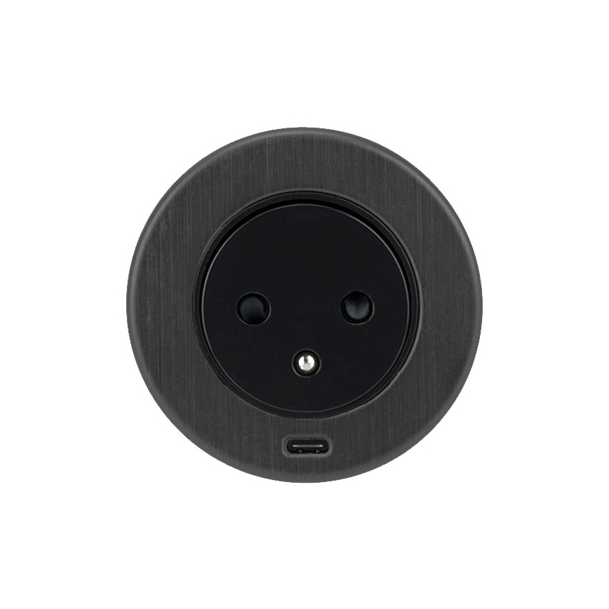 Vstavaná USB zásuvka 1Z + 1xUSB-C 230V