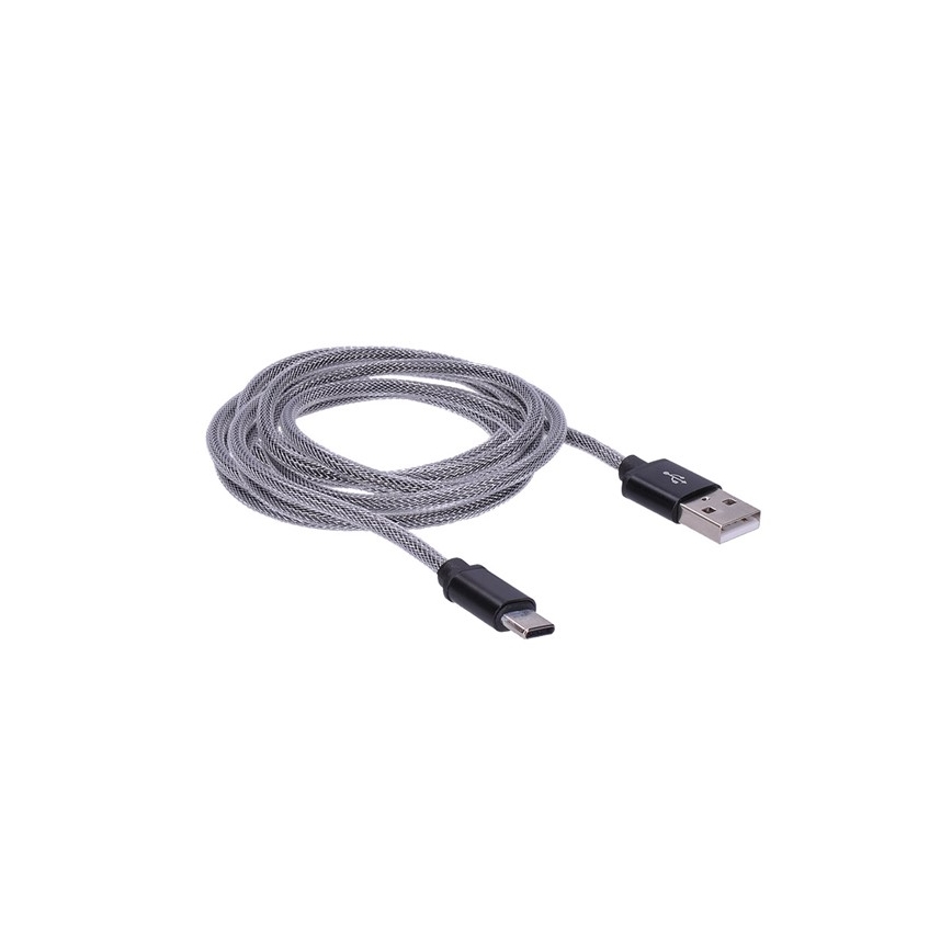 USB kábel USB 2.0 A konektor/USB C konektor 2m