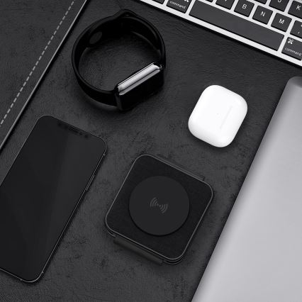 Bezdrôtová nabíjačka 3v1 15W