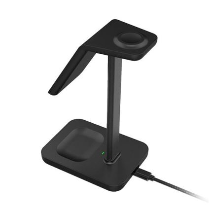 Stolná bezdrôtová nabíjačka 3 v 1, 23 W