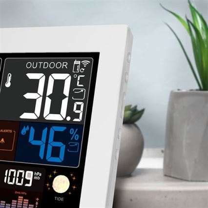 Meteostanica s farebným LCD displejom 5V/2xAA + 2xAA