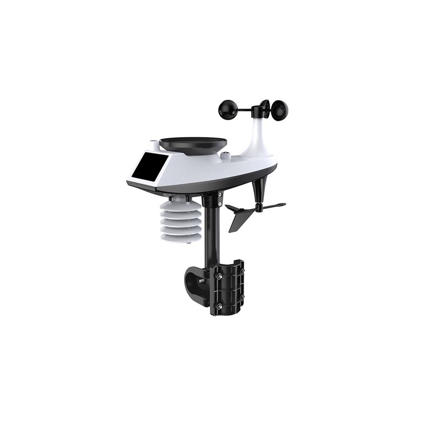 Profesionálna meteostanica s LCD displejom, napájanie 5V / 2×AA + 3×AAA, Wi‑Fi