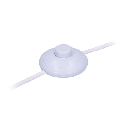 Stojacia lampa 1xE27/60W/230V biela 145cm