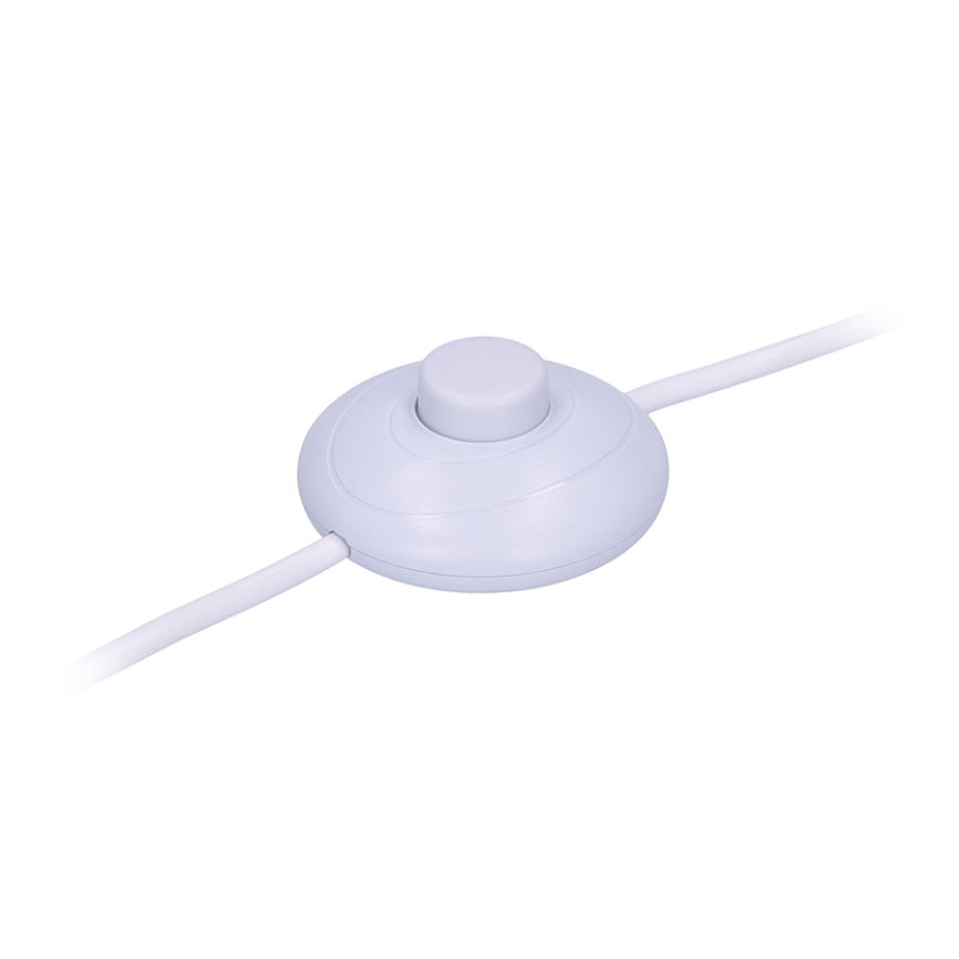 Stojacia lampa 1xE27/60W/230V biela 145cm