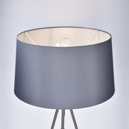 Stojacia lampa 1xE27/60W/230V šedá 145cm