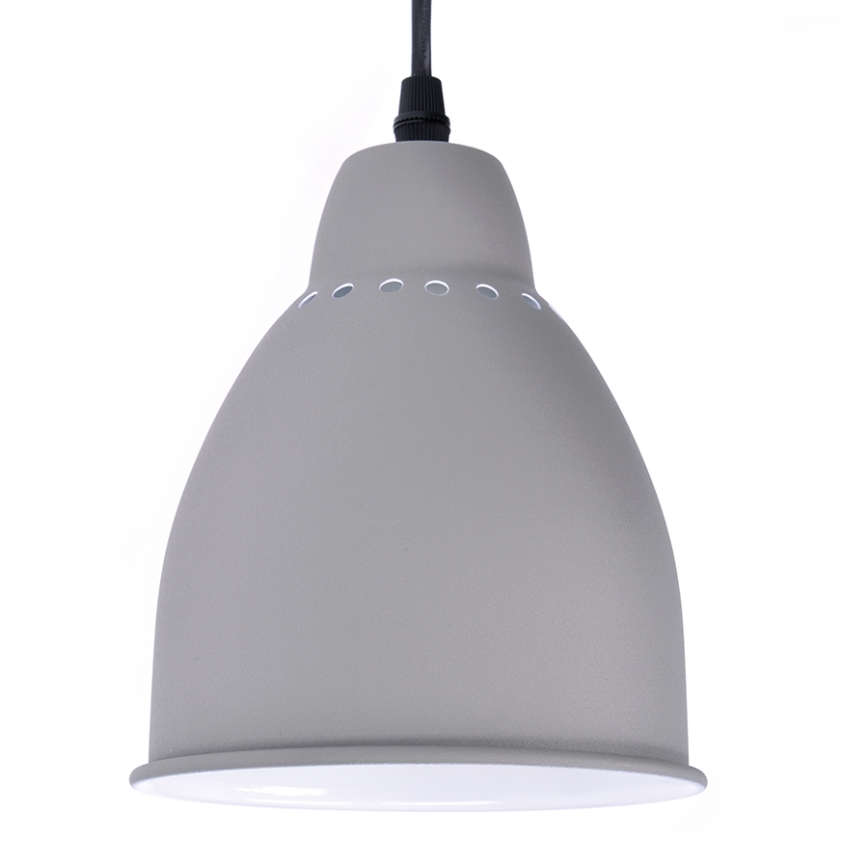 Luster 4xE27/60W/230V šedá 14cm