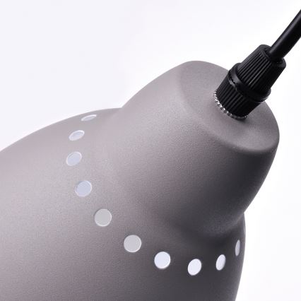 Luster 4xE27/60W/230V šedá 14cm