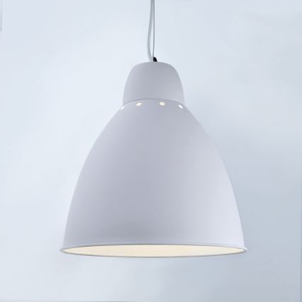 Luster 1xE27/60W/230V biela 29,5cm