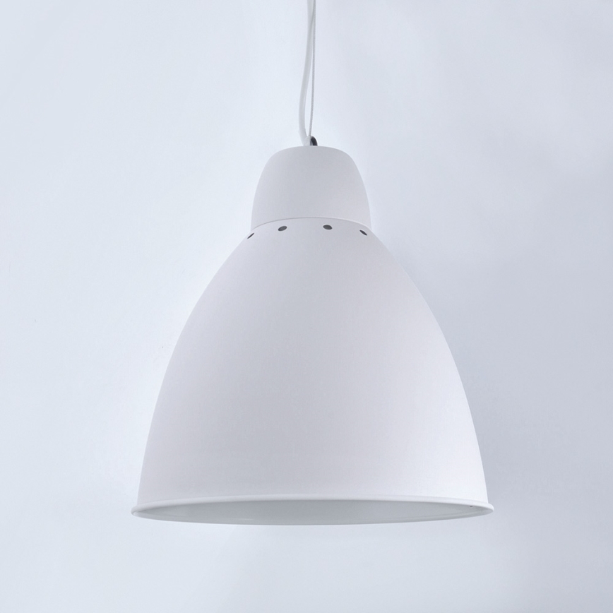 Luster 1xE27/60W/230V biela 29,5cm