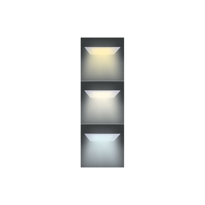 LED panel LED/6W/230V 3000/4000/6000K 12x12 cm biela