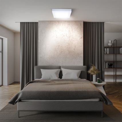 LED Stropné svietidlo LED/18W/230V 3000/4000/6000K 22,5x22,5 cm biela