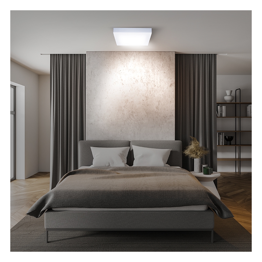 LED stropné svietidlo LED/24W/230V 3000/4000/6000K 30x30 cm biela