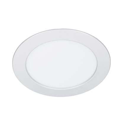 LED prisadený/podhľadový panel 2v1 LED/12W/230V 3000/4000/6000K pr.17cm IP54 strieborný