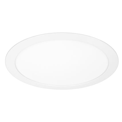 LED Prisadený/podhľadový panel 2v1 18W/230V 3000/4000/6000K pr.22,5 cm IP54 biela