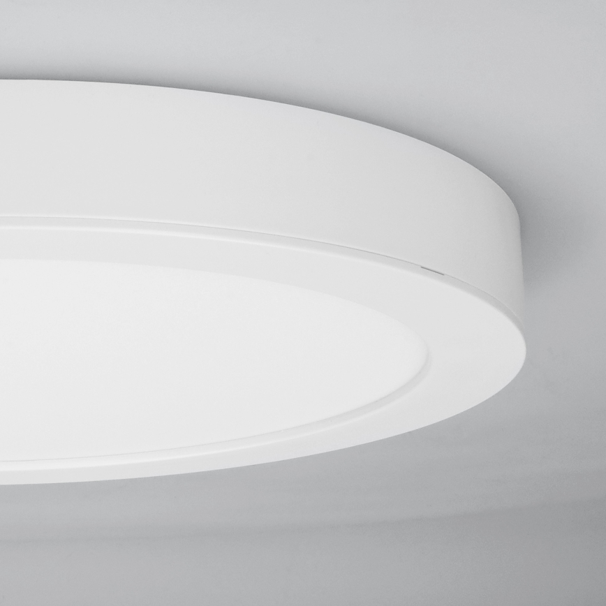 LED Prisadený/podhľadový panel 2v1 18W/230V 3000/4000/6000K pr.22,5 cm IP54 biela