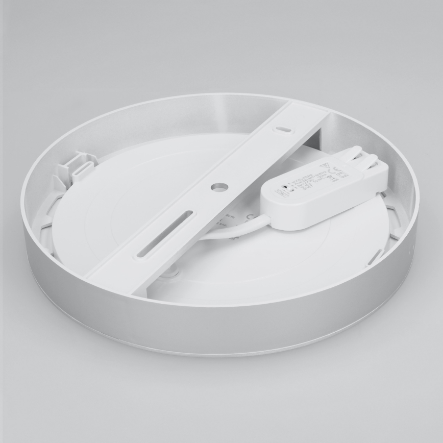 LED Prisadený/podhľadový panel 2v1 18W/230V 3000/4000/6000K pr.22,5 cm IP54 biela
