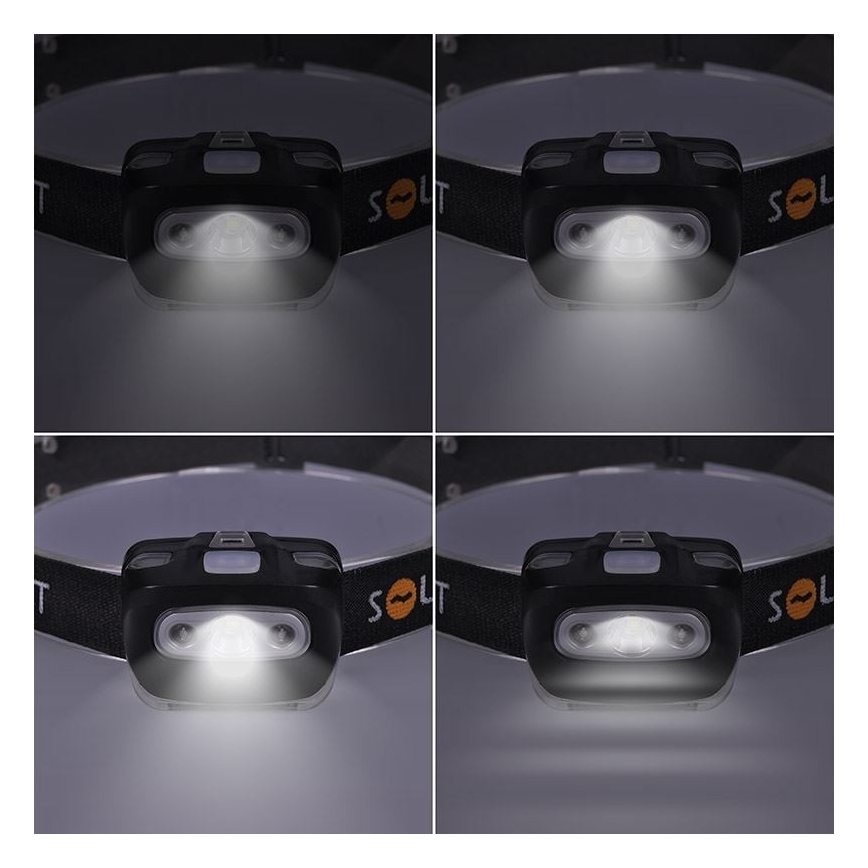 LED Čelovka LED/3W/3xAAA