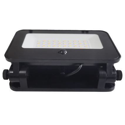 LED stmievateľný solárny reflektor so senzorom pohybu a súmraku LED/6W/3,7V 2200 mAh 3000/4000/6500K IP65