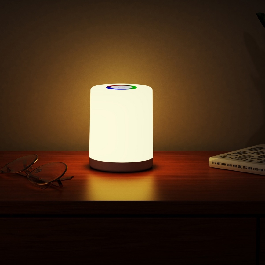 LED RGB Stolná lampa LED/3,7V 1800 mAh