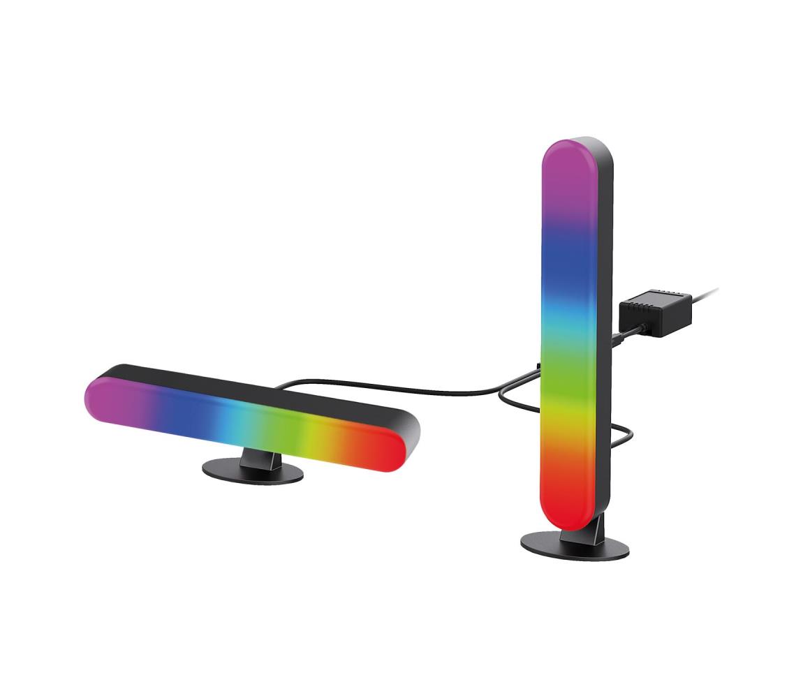 WL916 - LED RGB gamingové osvetlenie + diaľkový ovládač WL916