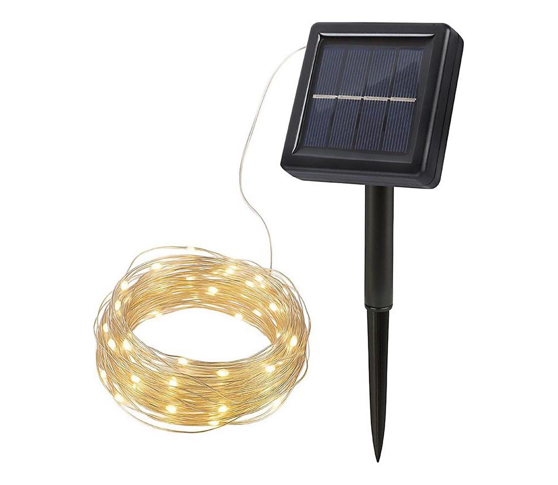 WL919 - LED solárny dekoratívny reťazec LED/3,7V 800 mAh 22 m WL919