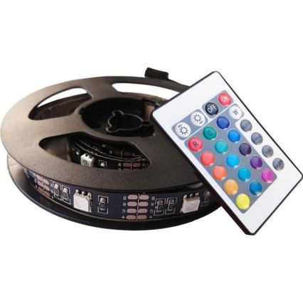 SADA 2x LED RGB Pásik pre TV s diaľkovým ovládačom LED/USB 2x50cm
