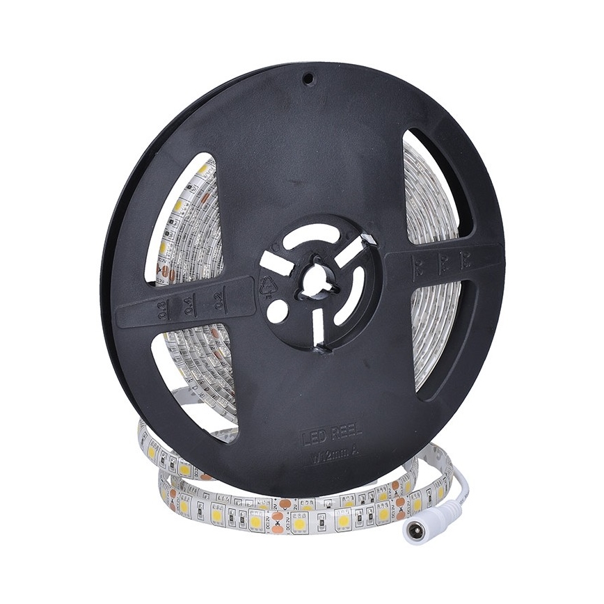 LED Vonkajší pásik LED/72W/12V 5m IP65 studená biela