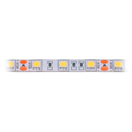 LED Vonkajší pásik LED/72W/12V 5m IP65 teplá biela