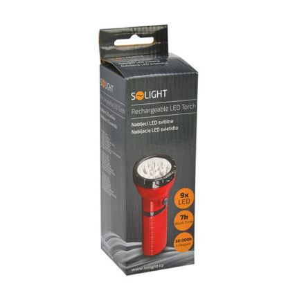 LED nabíjacia batérka 9xLED/4V