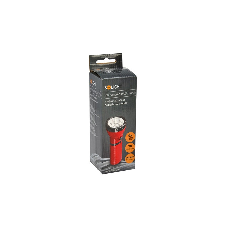 LED nabíjacia batérka 9xLED/4V