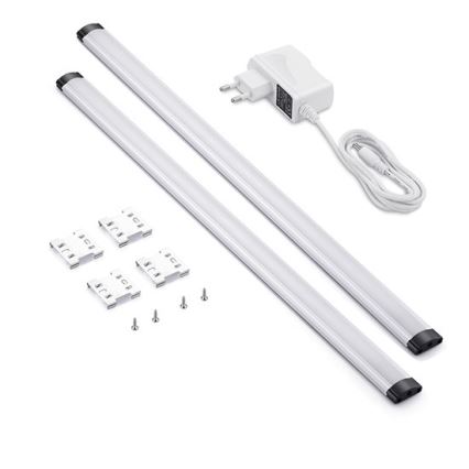 SADA 2x LED Stmievateľné podlinkové svietidlo LED/5W/230V