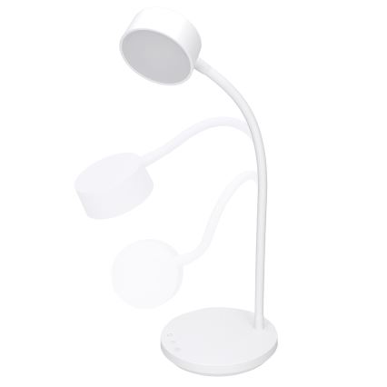 LED Stmievateľná dotyková stolná lampa LED/4,5W/5V 3000/4000/6500K biela