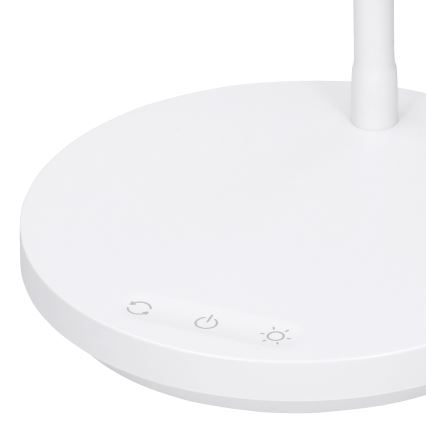 LED Stmievateľná dotyková stolná lampa LED/4,5W/5V 3000/4000/6500K biela