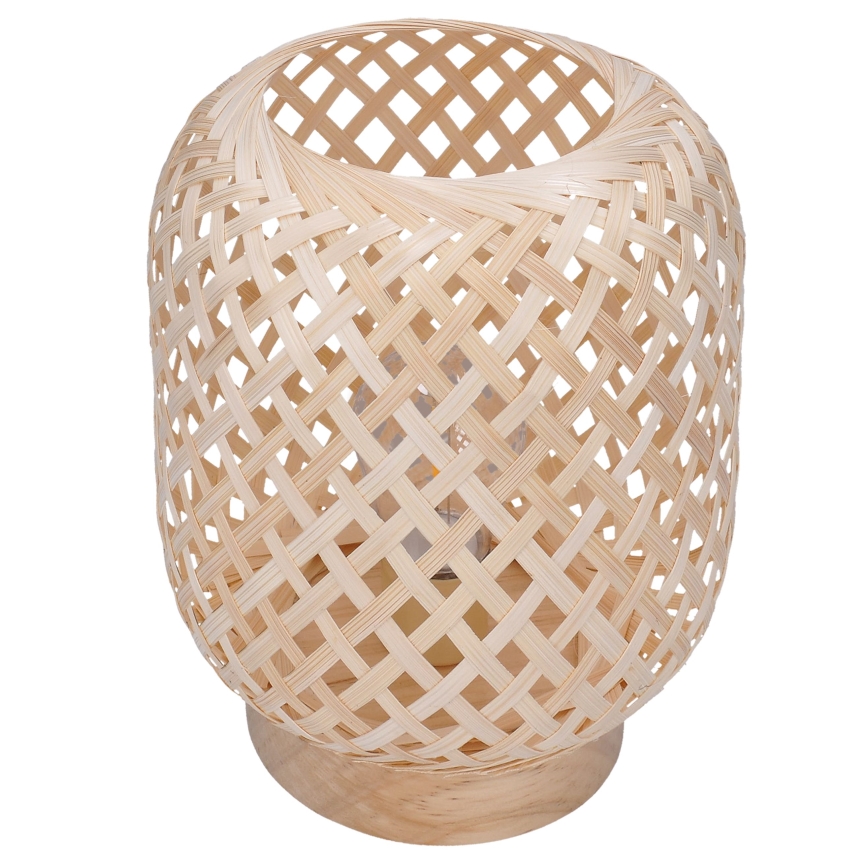 LED Dekoračná stolná lampa BOHO LED/2xAAA ratan