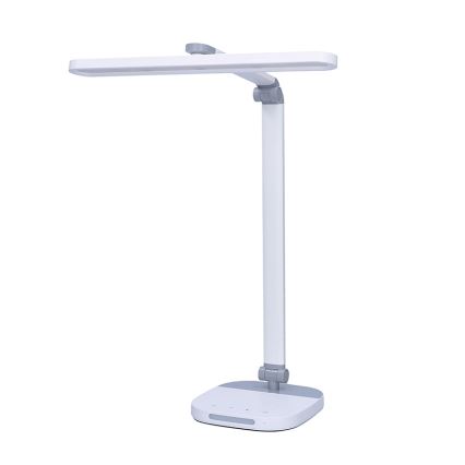 LED Stmievateľná dotyková stolná lampa s nočným osvetlením LED/10W/5V 3000/4000/5000K biela