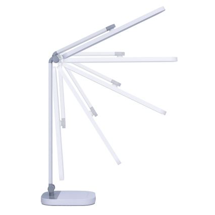 LED Stmievateľná dotyková stolná lampa s nočným osvetlením LED/10W/5V 3000/4000/5000K biela