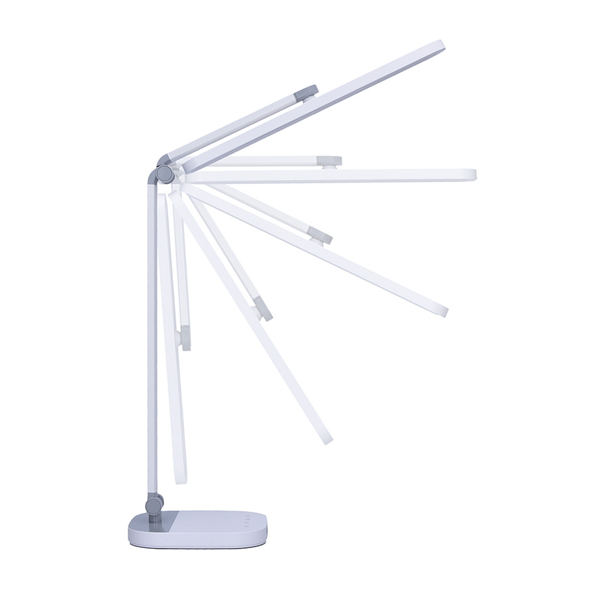 LED Stmievateľná dotyková stolná lampa s nočným osvetlením LED/10W/5V 3000/4000/5000K biela
