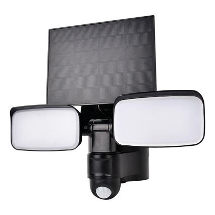 LED solárny reflektor so senzorom LED/9W/3,7V 3600 mAh IP54