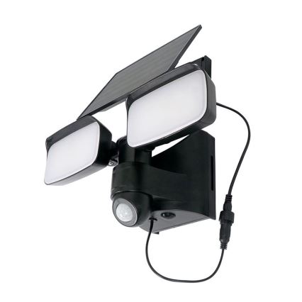 LED solárny reflektor so senzorom LED/9W/3,7V 3600 mAh IP54