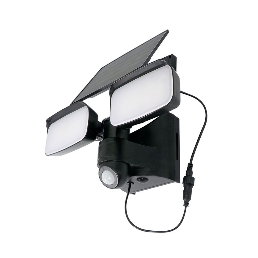 LED solárny reflektor so senzorom LED/9W/3,7V 3600 mAh IP54