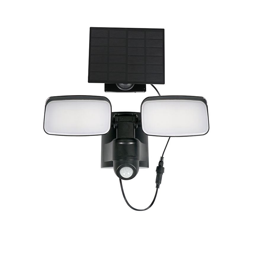 LED solárny reflektor so senzorom LED/9W/3,7V 3600 mAh IP54
