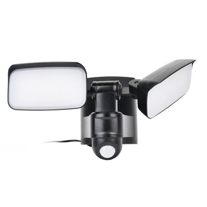LED solárny reflektor so senzorom LED/9W/3,7V 3600 mAh IP54