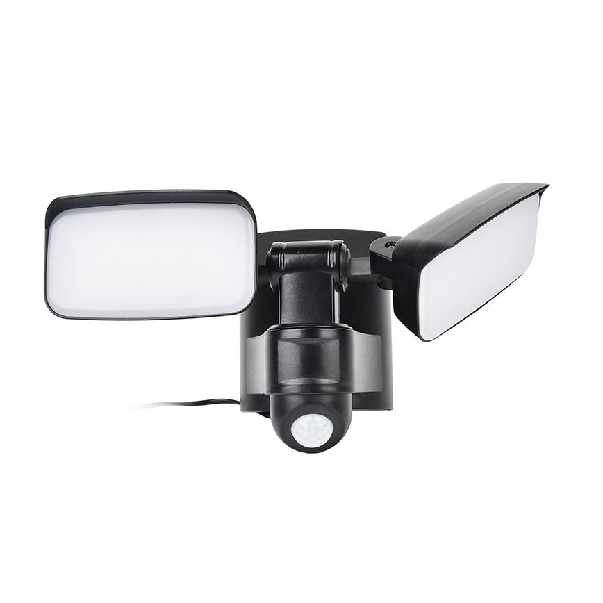 LED solárny reflektor so senzorom LED/9W/3,7V 3600 mAh IP54