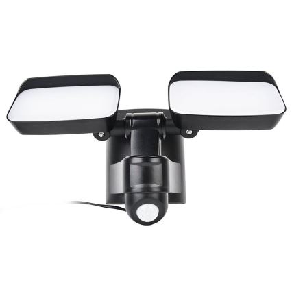 LED solárny reflektor so senzorom LED/9W/3,7V 3600 mAh IP54
