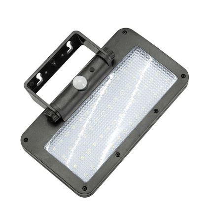LED solárny reflektor so senzorom LED/5W/3,7V 1500 mAh IP54