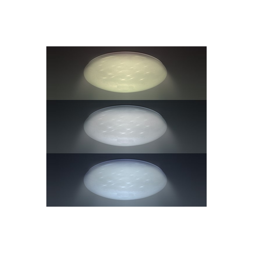 LED Stmievateľné stropné svietidlo STAR LED/24W/230V + diaľkové ovládanie