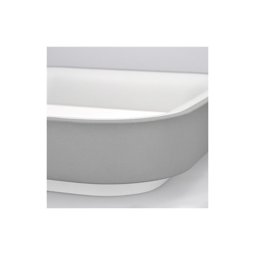 LED Stmievateľné stropné svietidlo TREVISO LED/48W/230V + diaľkové ovládanie