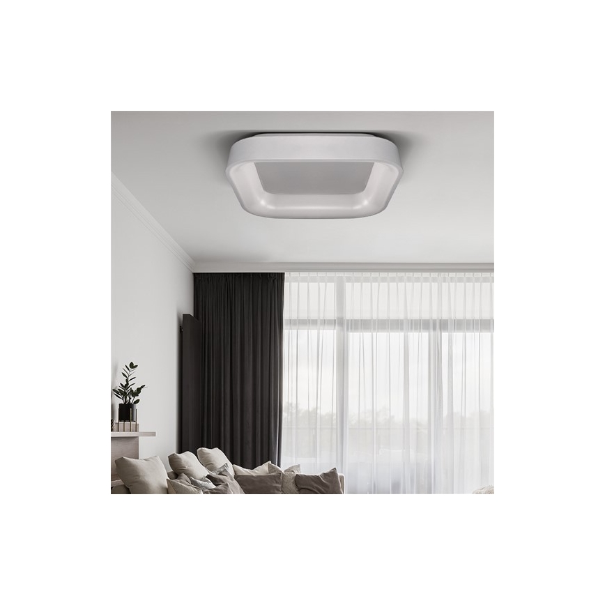 LED Stmievateľné stropné svietidlo LED/48W/230V + diaľkové ovládanie