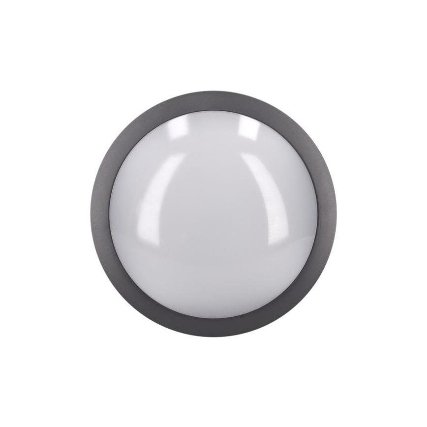 LED Vonkajšie stropné svietidlo SIENA LED/20W/230V IP54 pr. 23 cm antracit